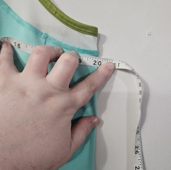 Tek Gear Blue And Green Tennis Dress With Zipper! - Picture 4 of 5